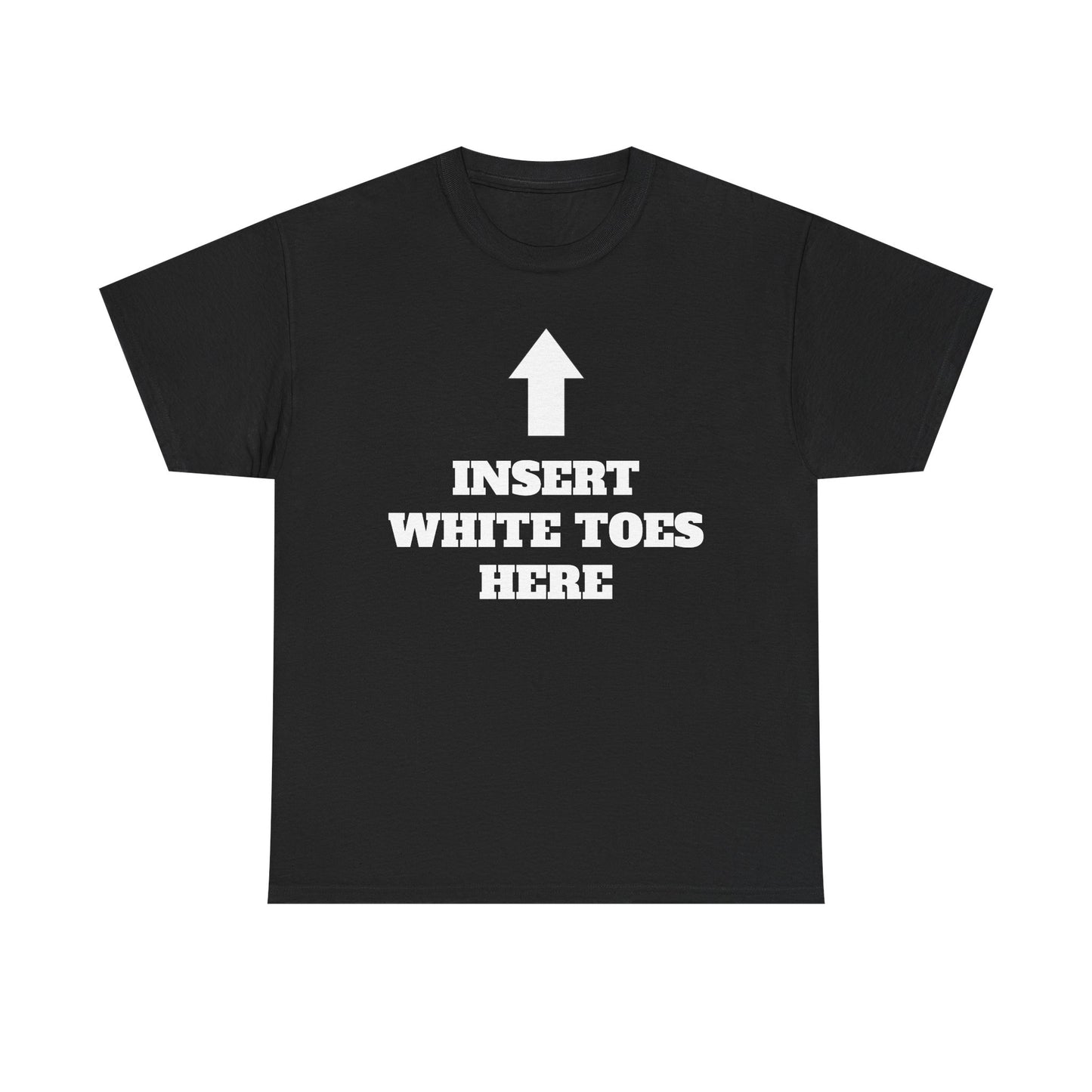 White toes tee
