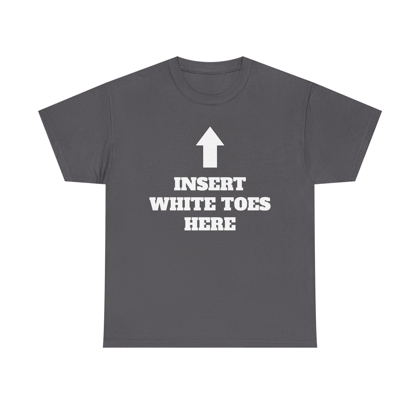 White toes tee