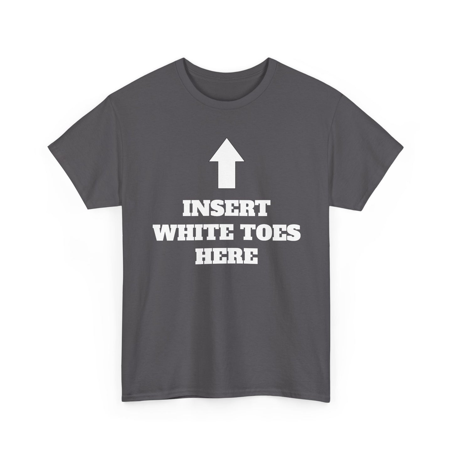 White toes tee