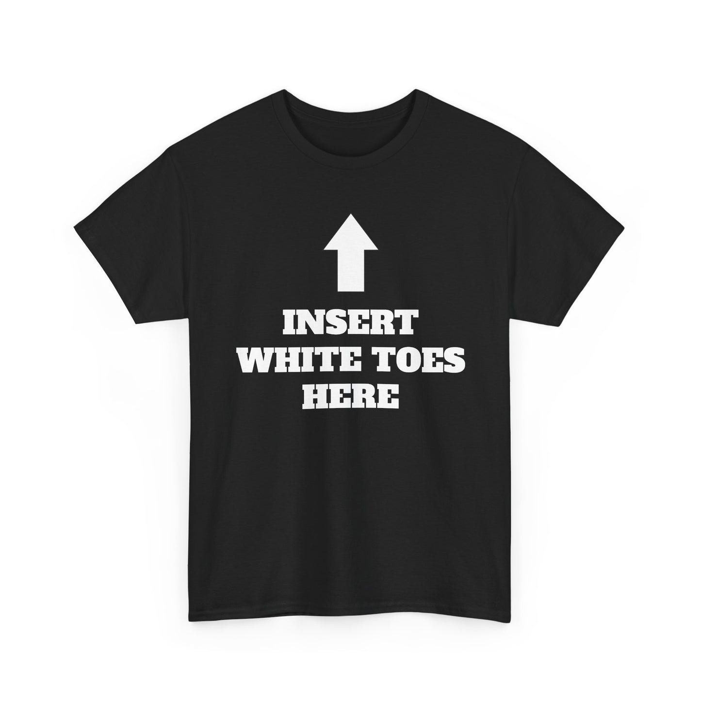 White toes tee