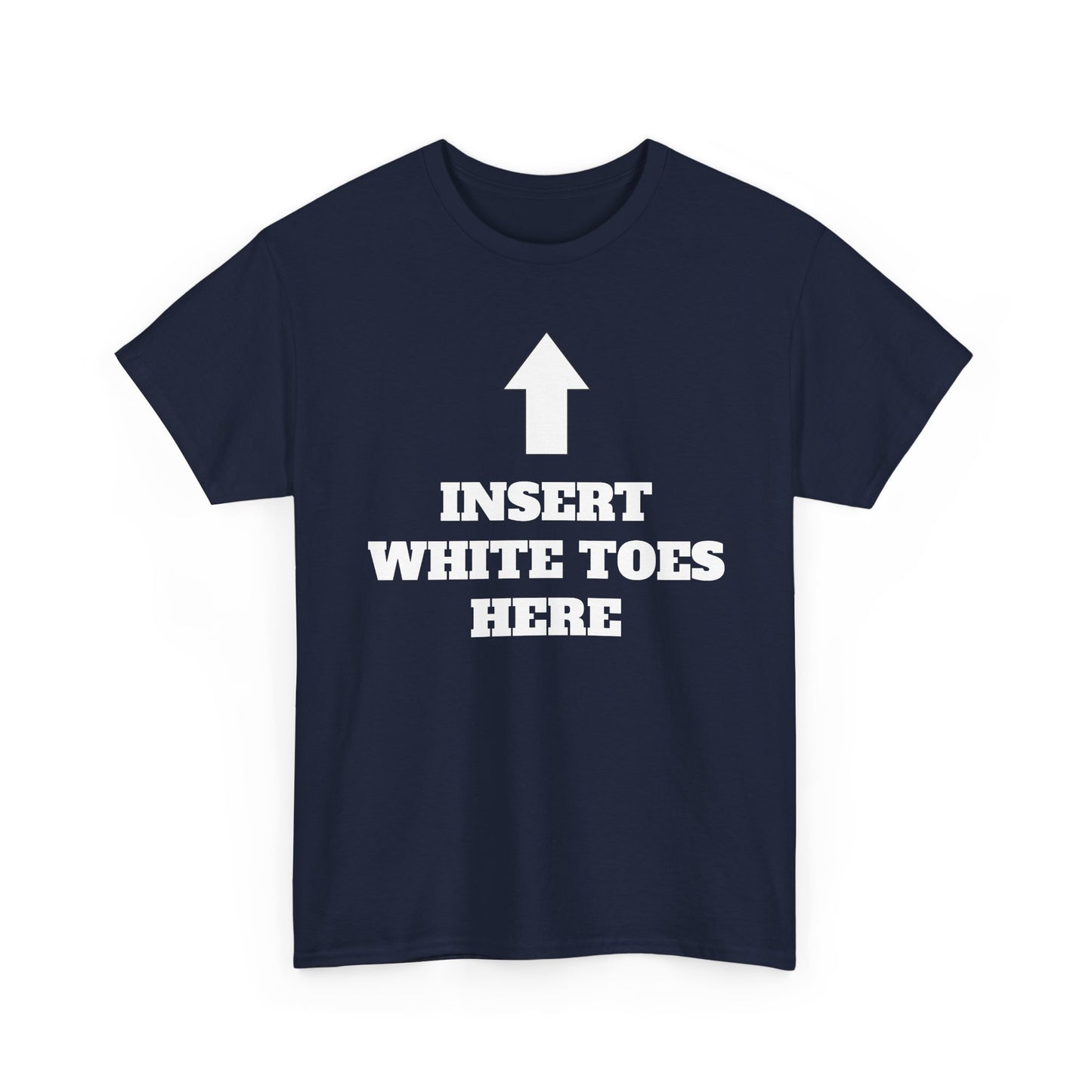 White toes tee