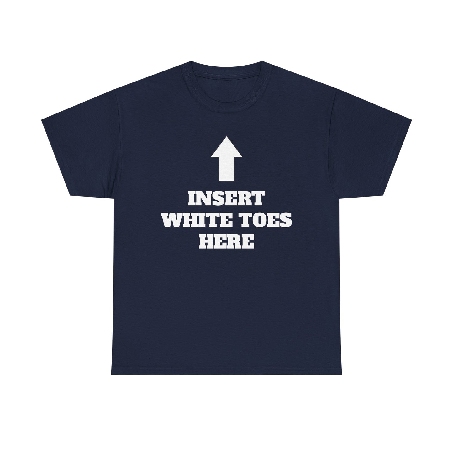 White toes tee