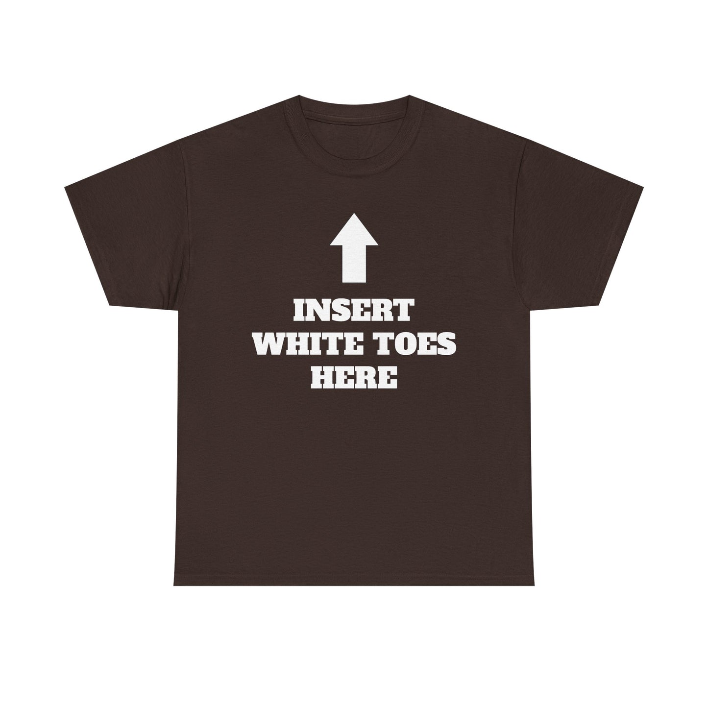 White toes tee